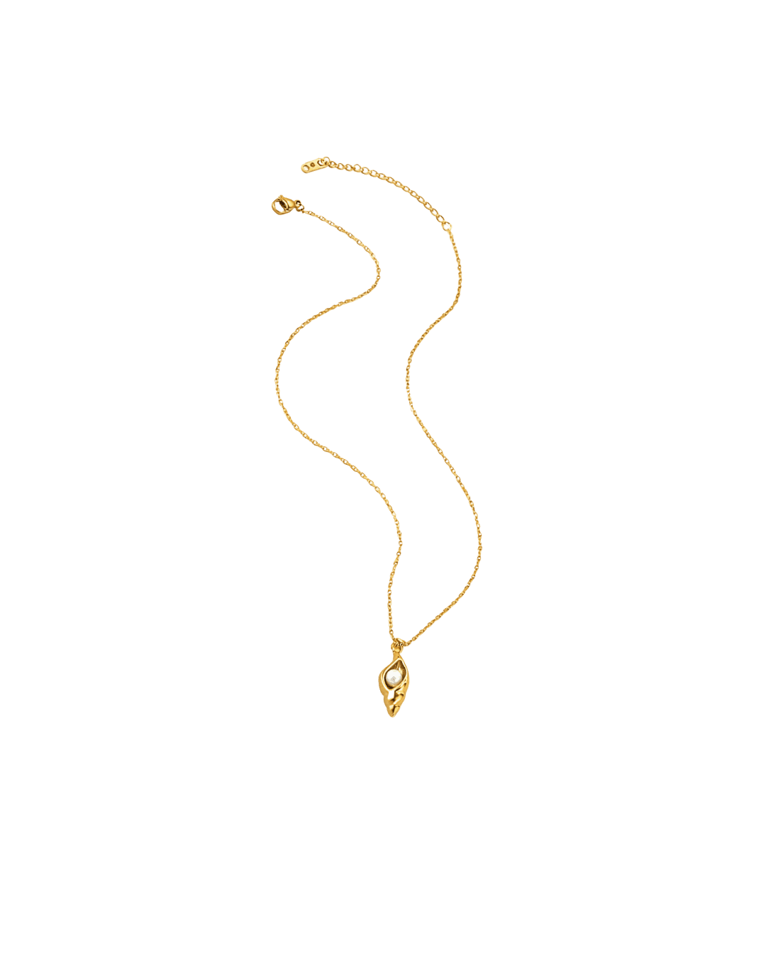 Gold Shell Necklace